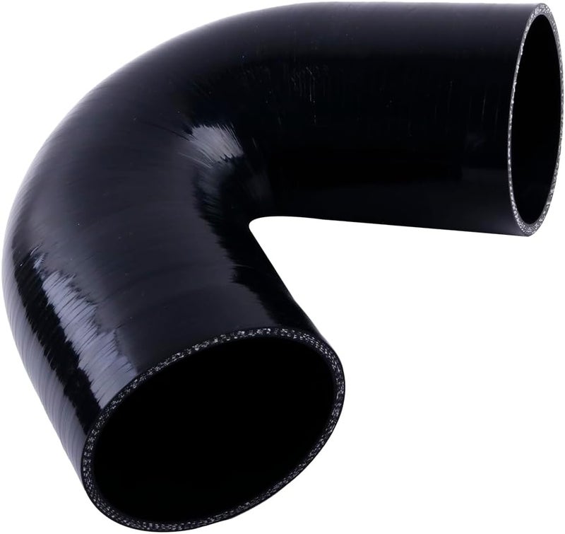 ZAP Performance 135 Degree ID 4"(102mm) Elbow Silicone Hose Intake Intercooler Coupler 4 inch Pipe,Length 102mm One Leg,4-Ply Thickness 5.4 mm - Image 4